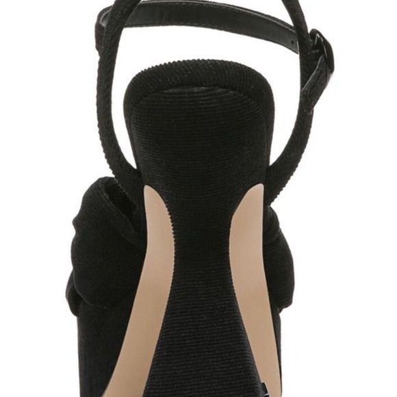 Circus by Sam Edelman Audrea Black Ankle Strap Platform Sandals - Picture 2 of 4